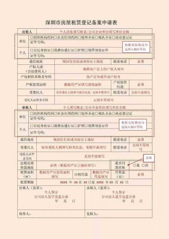 紅本租賃憑證辦理流程詳細