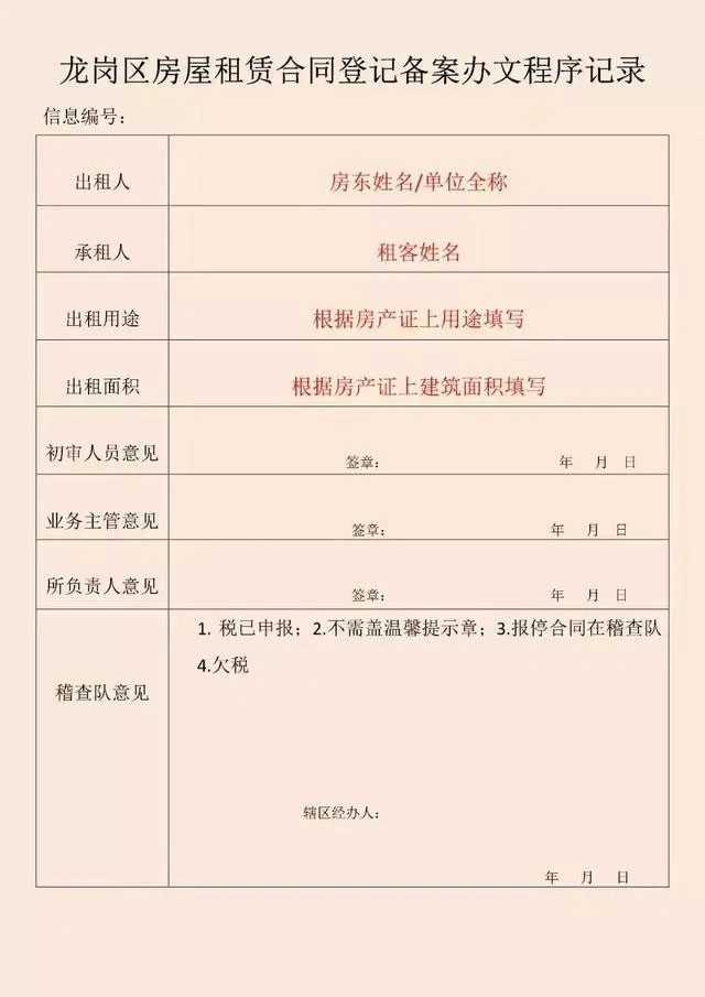 紅本租賃憑證辦理流程詳細